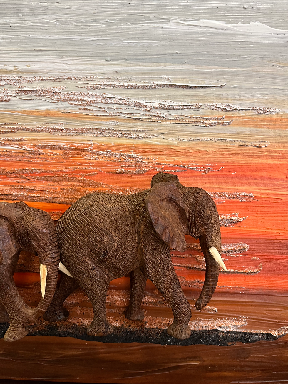 Thumbnail: Sunset Elephant Small