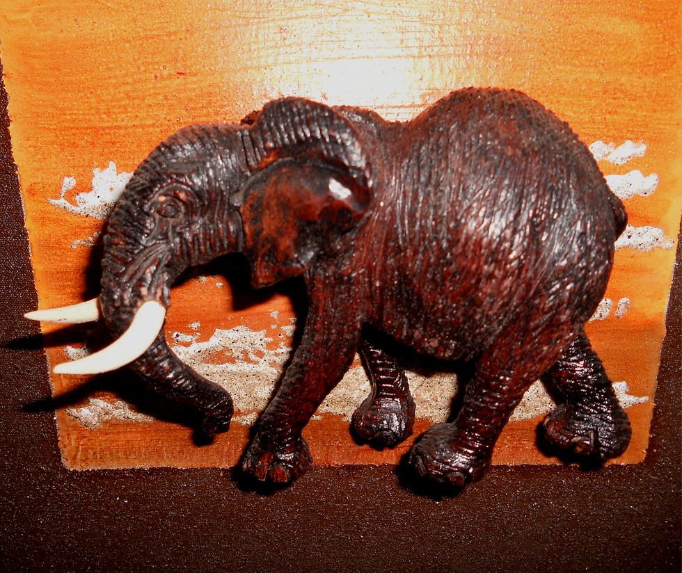 Thumbnail: Sunset Elephant Small