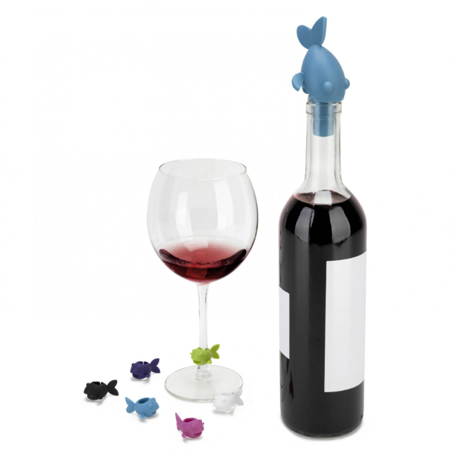 Thumbnail: GUPPY. WINE CHARMS