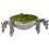 Thumbnail: Giraffe Round Bowl- Avocado Lacquer