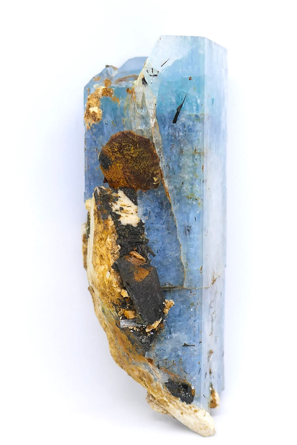 Large Beryl var. Aquamarine Crystal