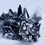 Thumbnail: Goshenite with Fluorite, on Schorl