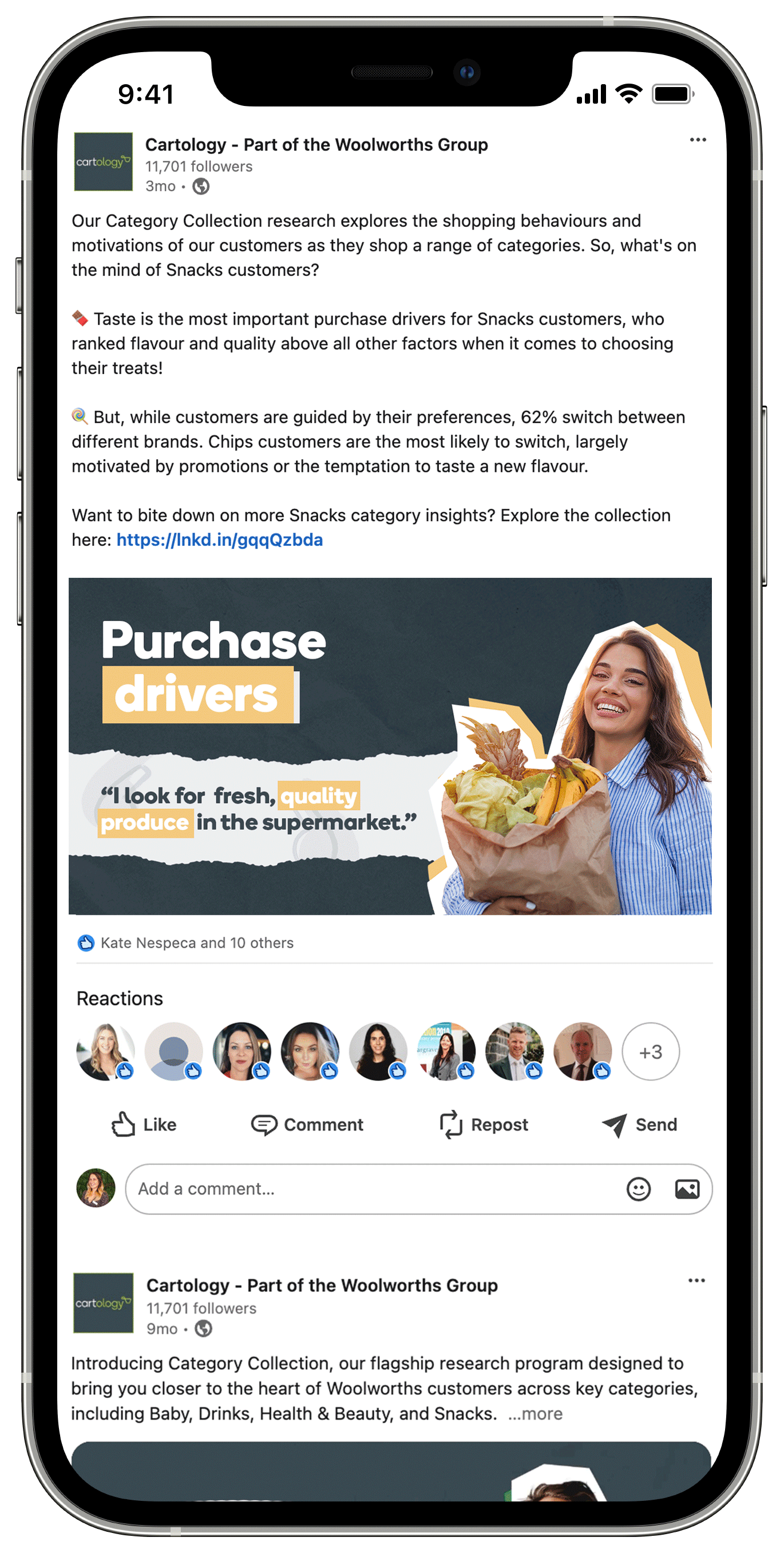 Category Collection LINKED IN