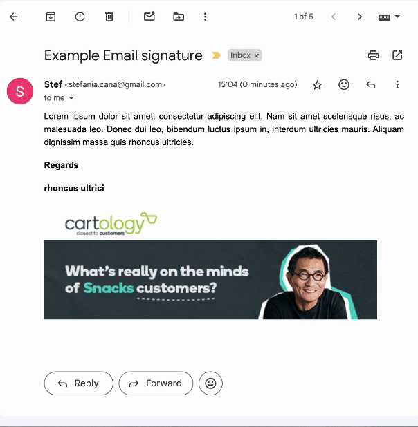 Category Collection EMAIL SIGNATURE