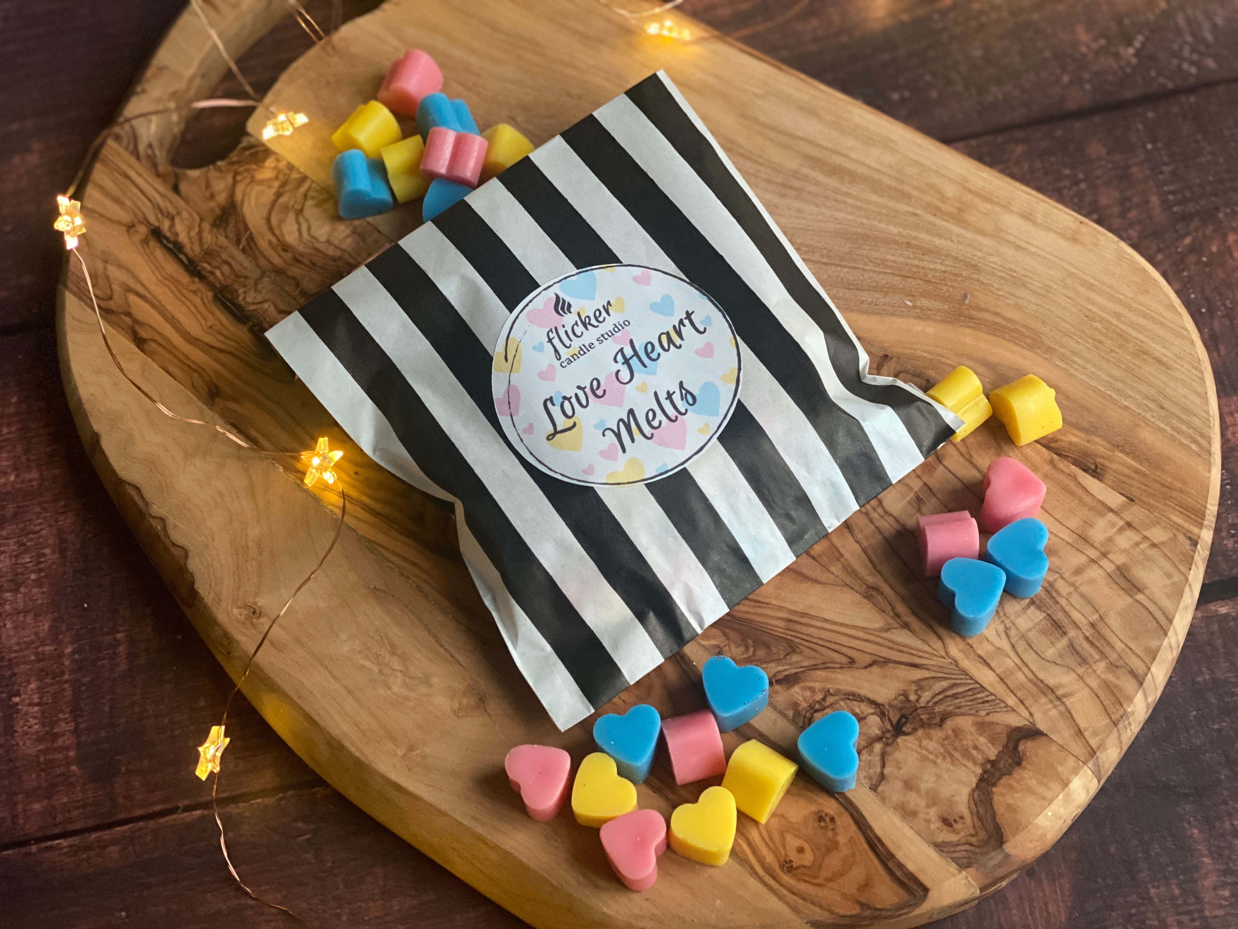 Love Hearts Wax Melts
