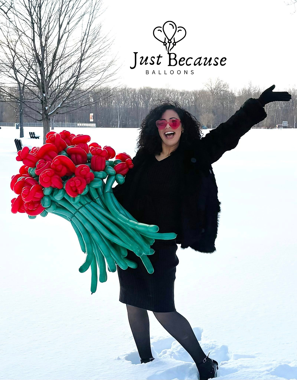 Balloon Art Rose Bouquet