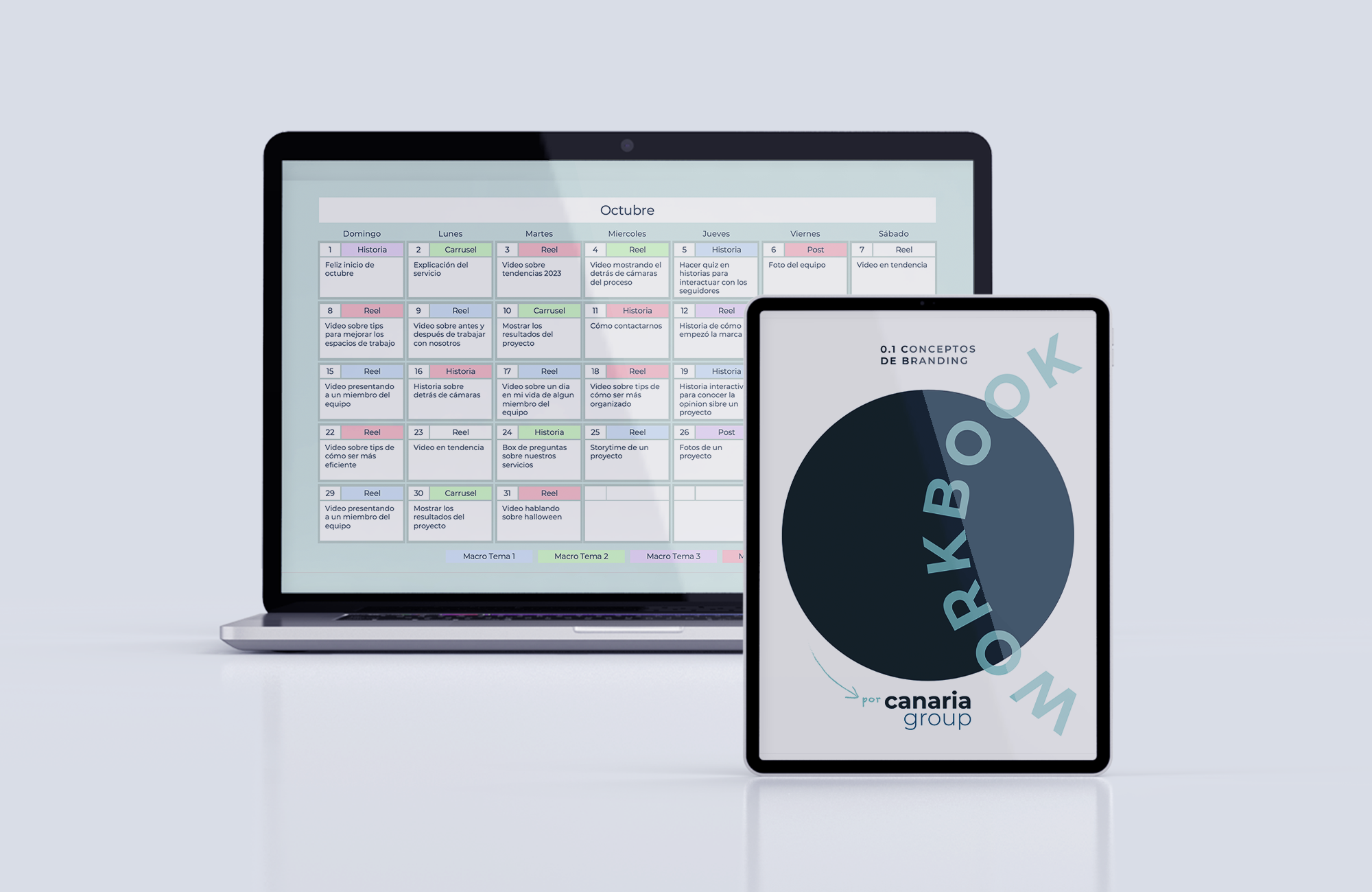 Combo: Workbook + Monthly Planner