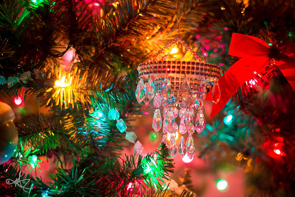 Christmas Ornaments Commercial Photography