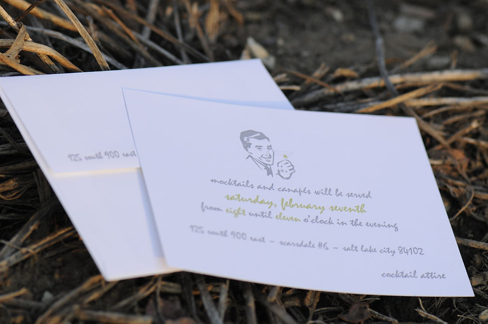 A Mocktail Invite