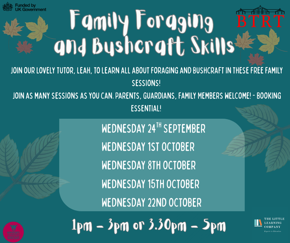 St Marys Overton Foraging and Bushcraft 3.30pm