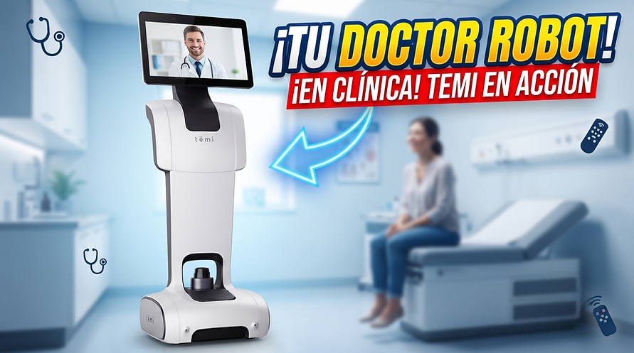 Robot termi interactivo con ia para hospitales