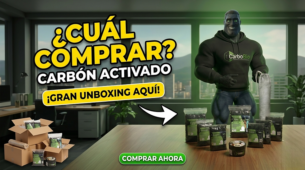 Cómo elegir el mejor Carbón Activado para tus necesidades