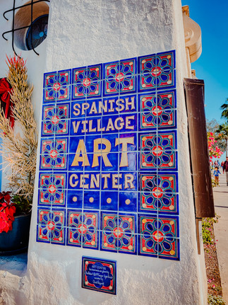 Attractions in San Diego - Spanish Village Art Centre
