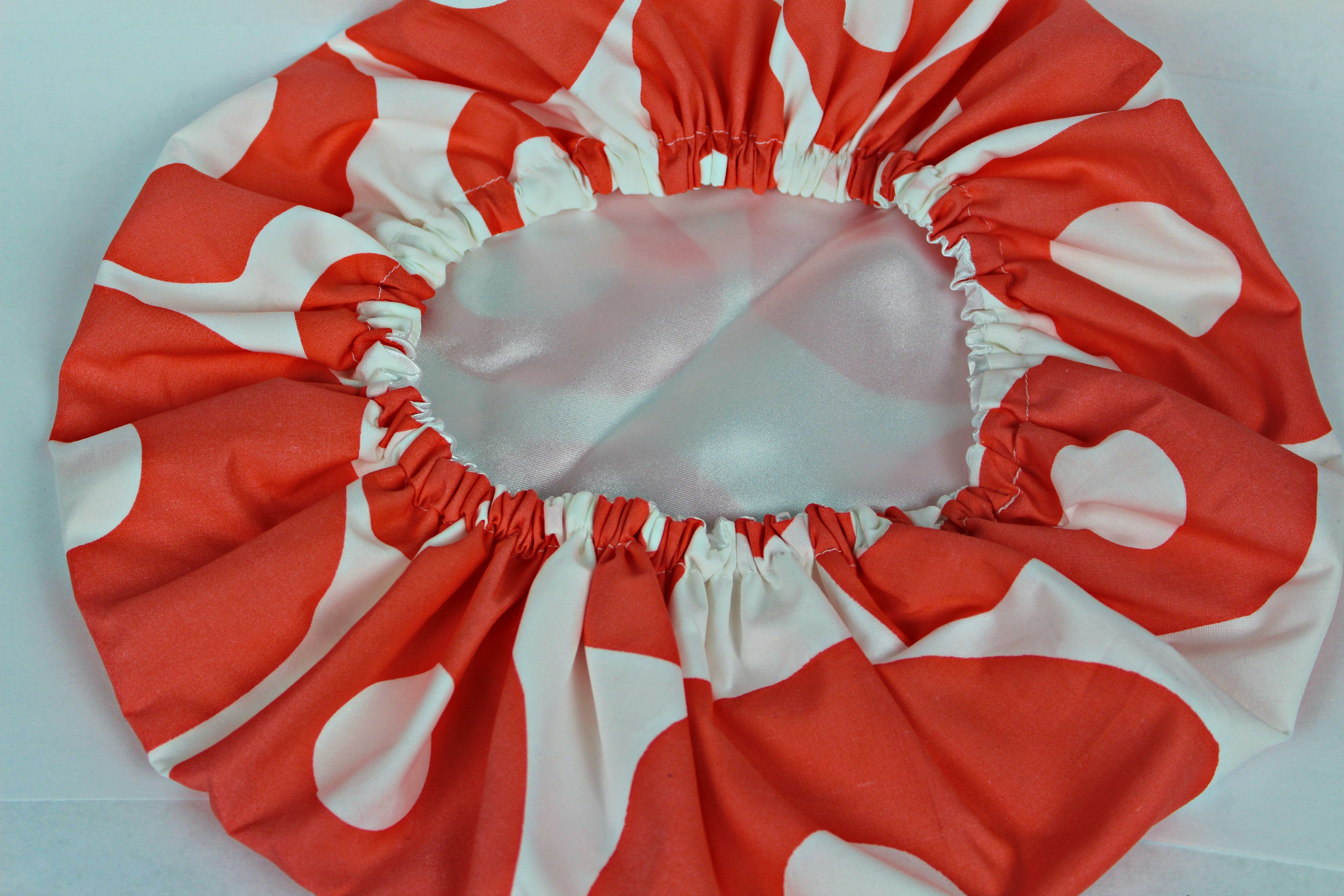 Peachy Circles Bonnet