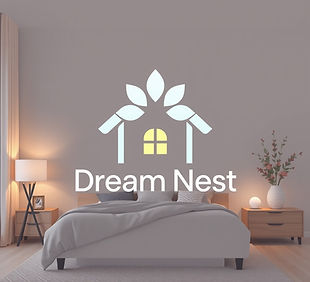 create a image for' house automation service' with 'dream nest ' logo on it.jpg