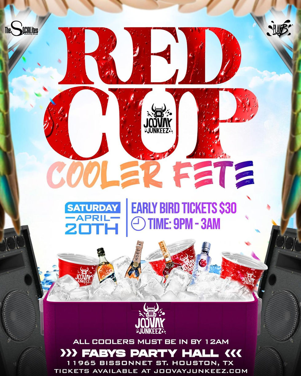 RED CUP: Cooler Fete