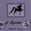 Thumbnail: Purple Star Horse Show Number Magnets