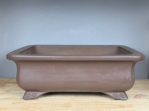 きょーたんさん専用 Tokoname bonsai pot - Keizan Hisada - 51,5 x 40,5 x 18 | Premium