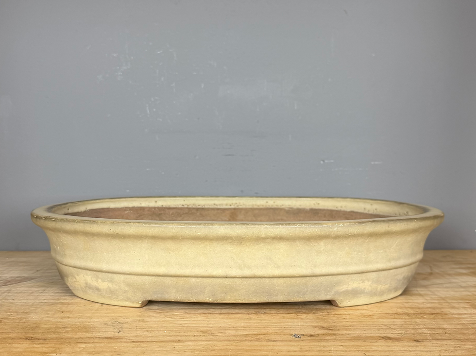 Tokoname bonsai pot - Sanpou