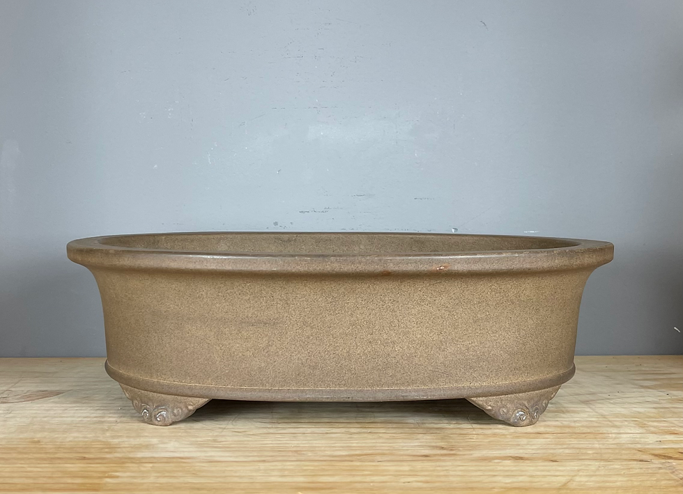 Tokoname bonsai pot - Keizan Hisada