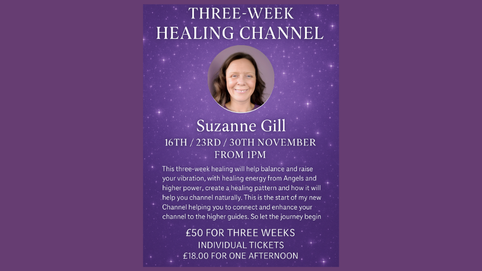 Channeling Energy with Suzanne Gill