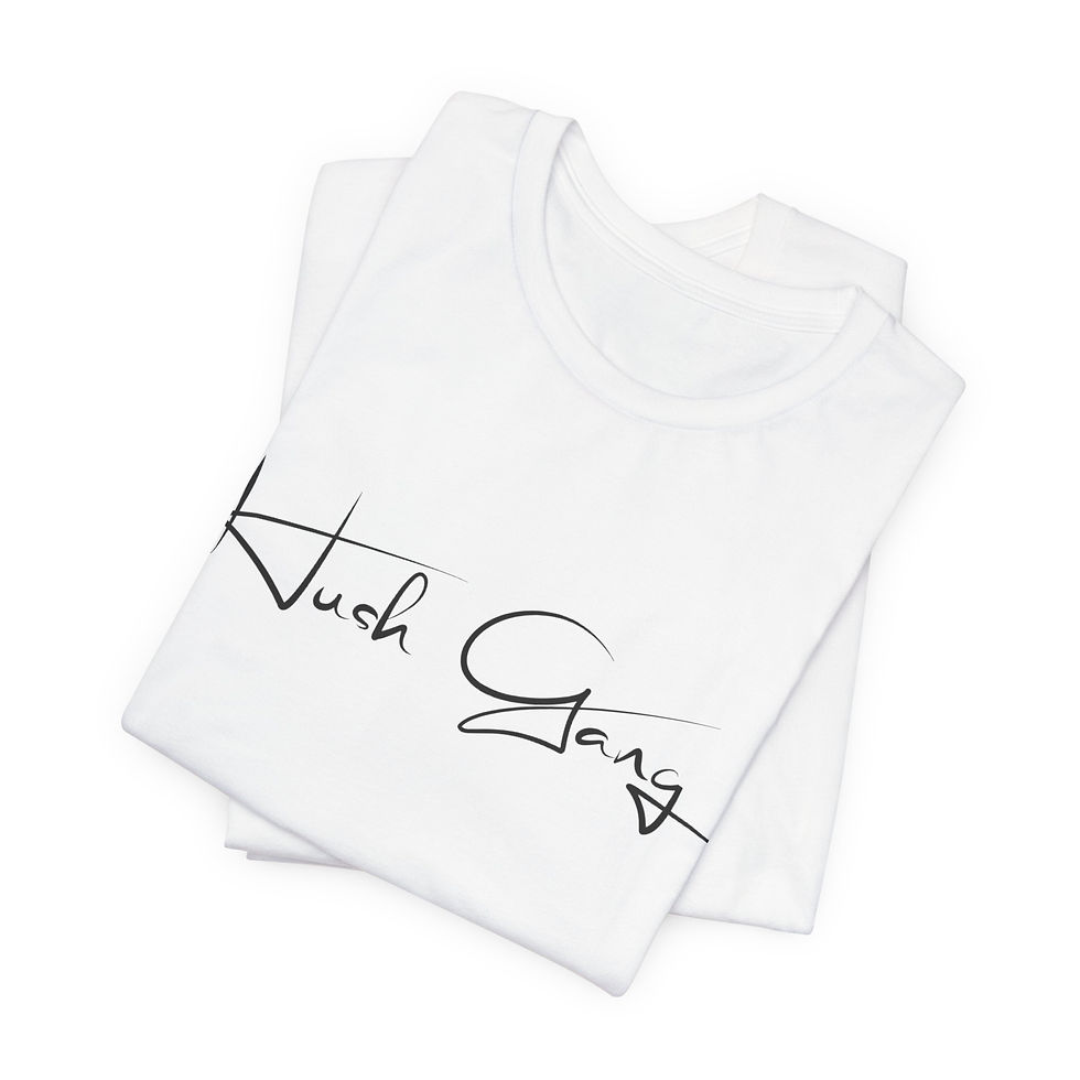 Thumbnail: Tribal Queen Graphic Tee — Script 'Luck Gang' Front, Illustrated Goddess Back