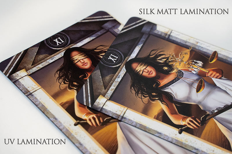Miniatura: The Elemental Wisdom Tarot - 12cm, wersja matowa