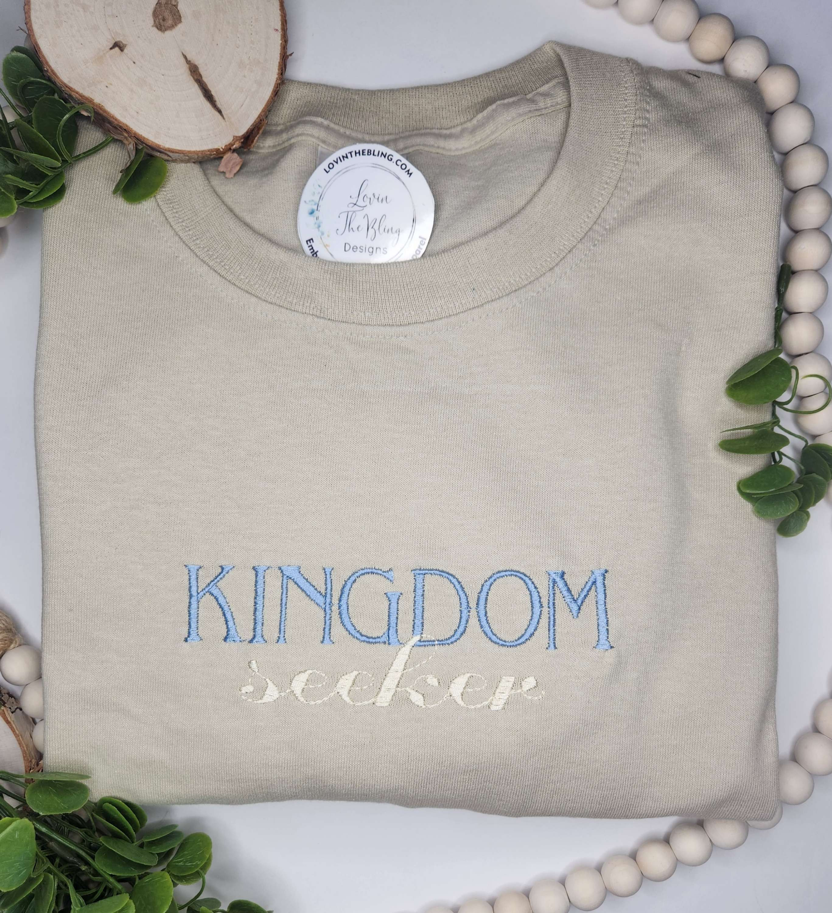 Kingdom Seeker Embroidered Sweatshirt, Hoodie, T Shirts, Long sleeve Tee