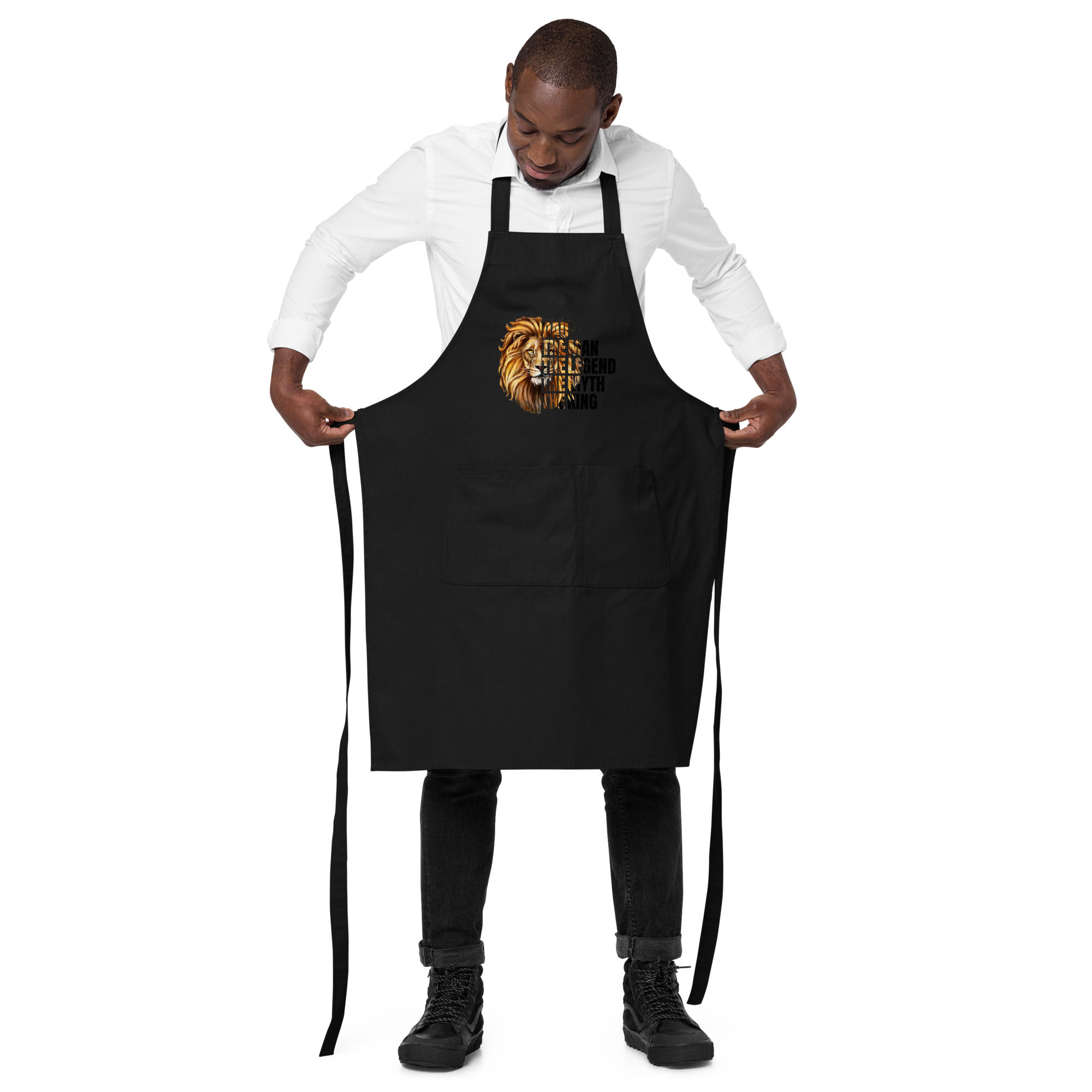 Dad..The Man/Myth - Organic Cotton Apron