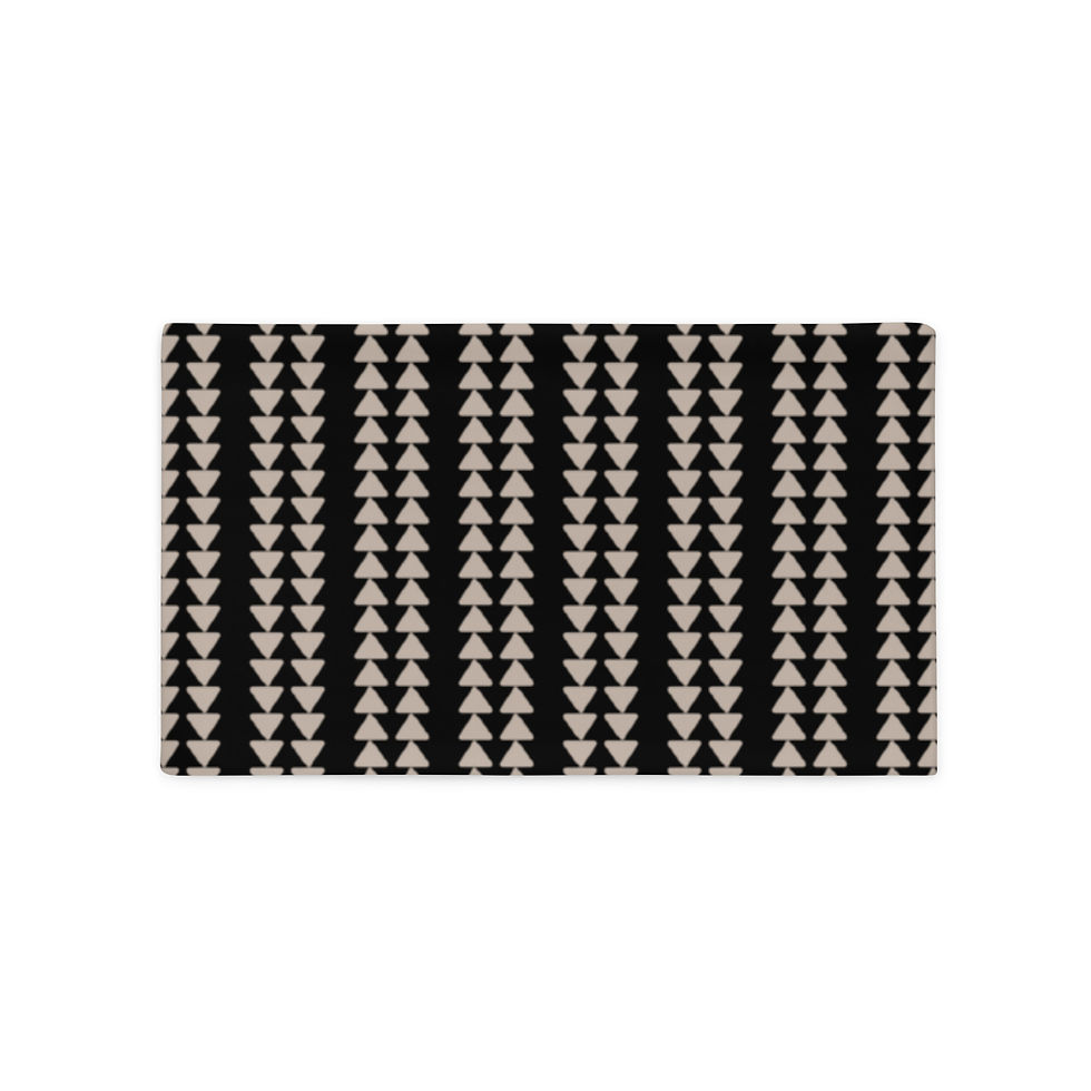 Thumbnail: Black & Brown Arrow - 2 Throw Pillow Case Set
