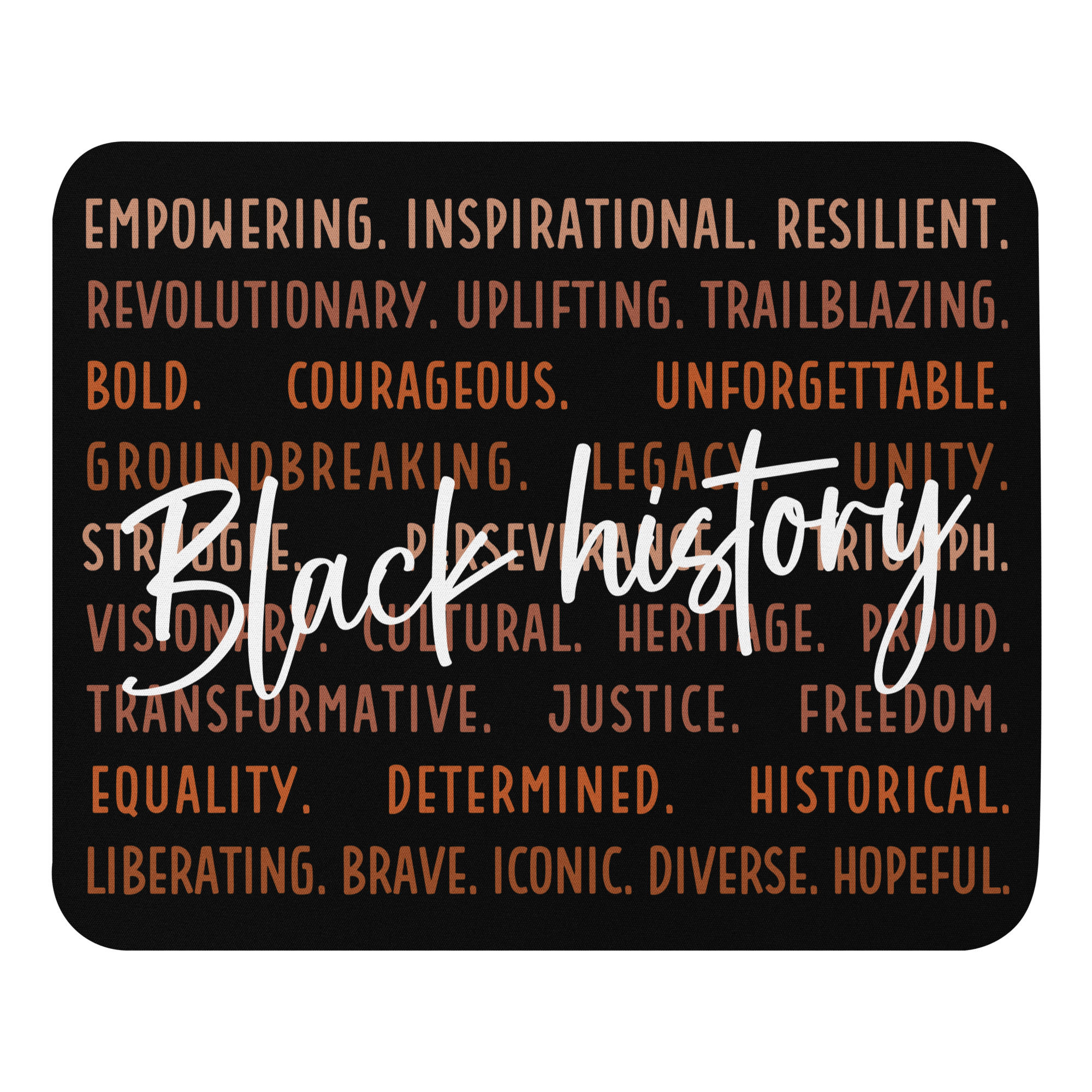 Black History Affirmations - Mouse Pad