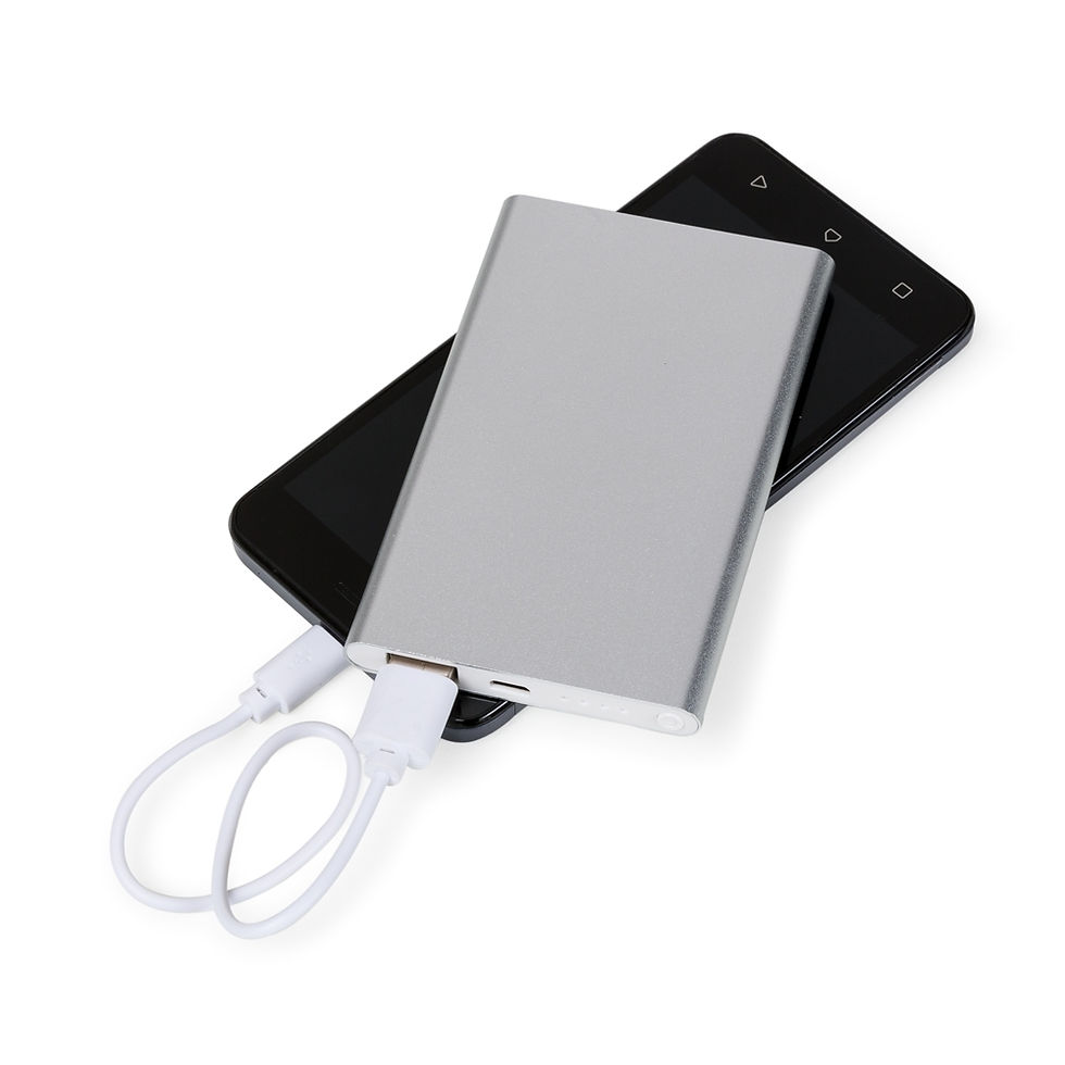 Miniatura: 02012x Power Bank Metal. 02 Opções de Cores. 2.000mAh