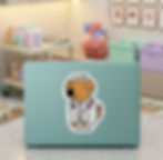 Thumbnail: trust me i'm a dogtor/ future dogtor veterinarian med student doctor sticker