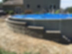 Pool wall ending