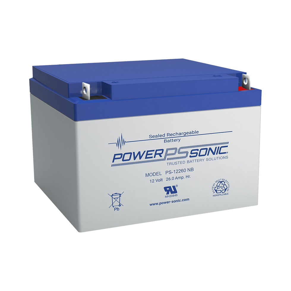 Bater�a 12V, 26AH, Para Respaldo, Tecnolog�as AGM/VRLA, 5 A�os Vida �til, Termi