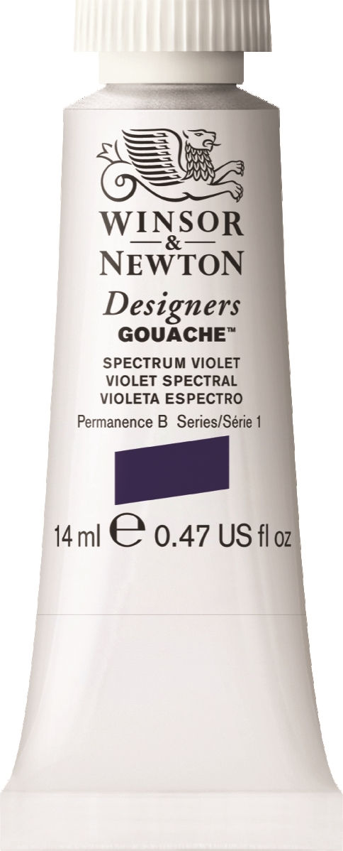 625 W&N Designers' Gouache 14ml - Spectrum Violet