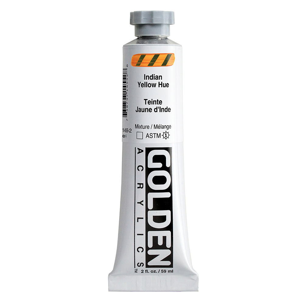 Golden Heavy Body Acrylic - India Yellow Hue