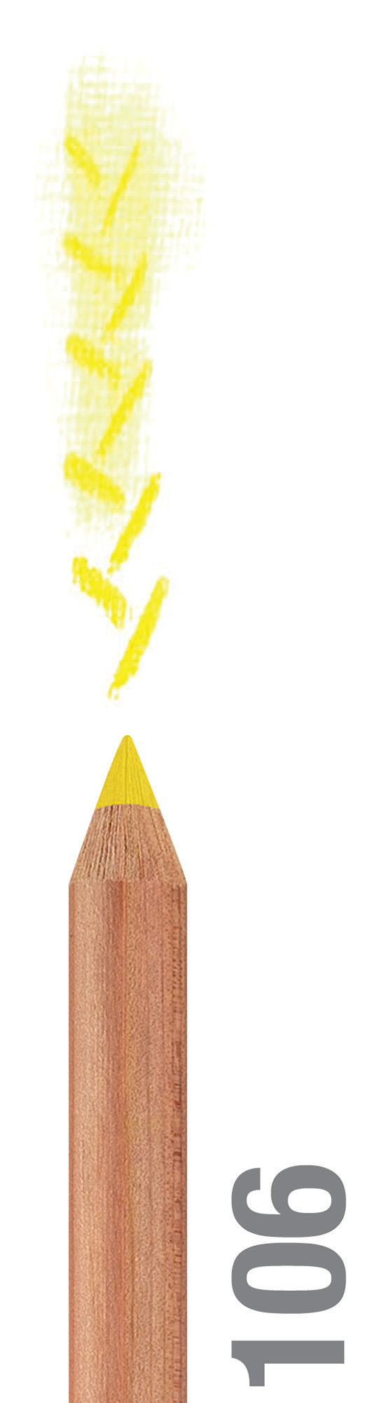 Pitt Pastel Pencil 106 Light Chrome Yellow
