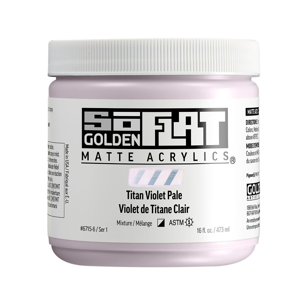 Thumbnail: Golden SoFlat Acrylic - Titan Violet Pale