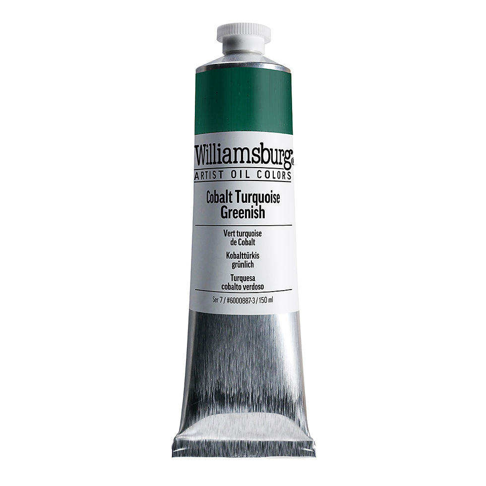 Williamsburg Artist Oil Colour - Cobalt Turquoise Greenish