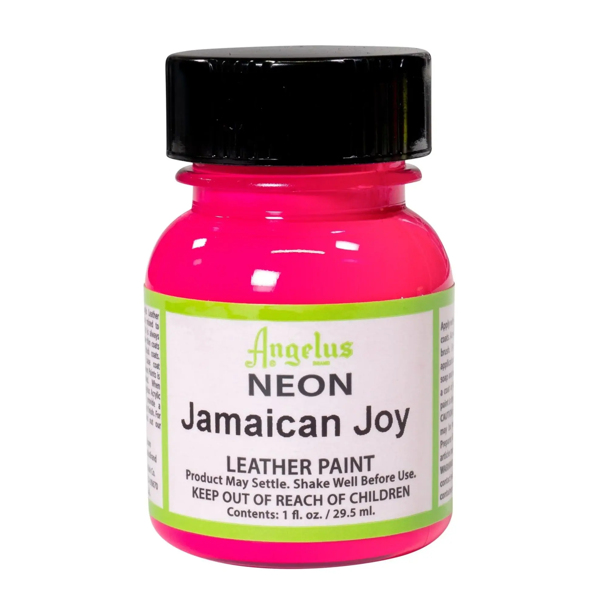 Angelus Neon Acrylic Leather Paints - Jamaican Joy Pink