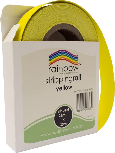 Thumbnail: RB Stripping Roll Ribbed 25mm