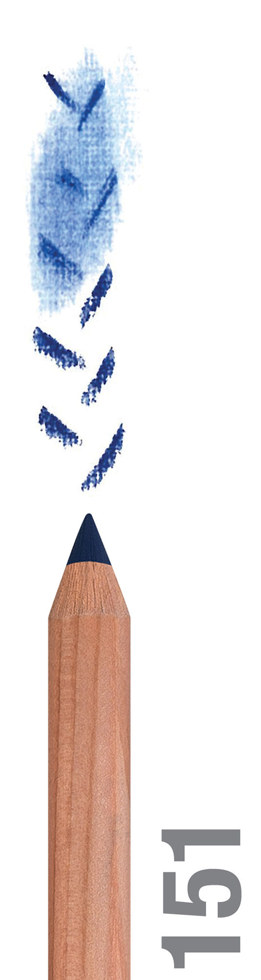 Pitt Pastel Pencil 151 Helioblue-reddish