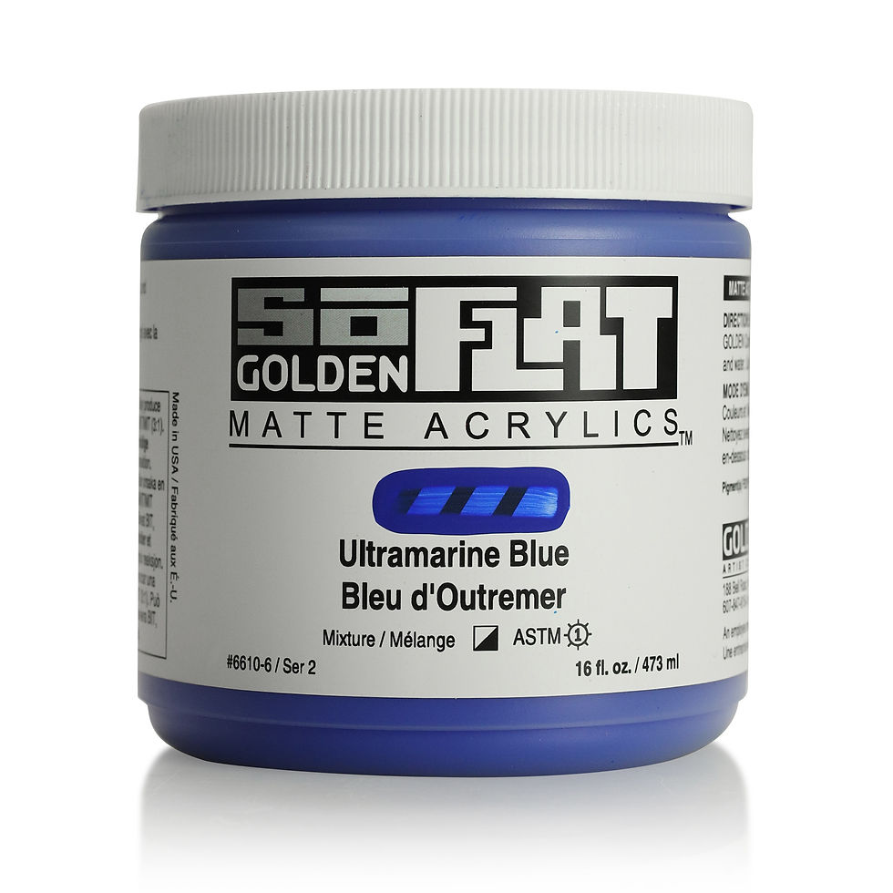 Thumbnail: Golden SoFlat Acrylic - Ultramarine Blue