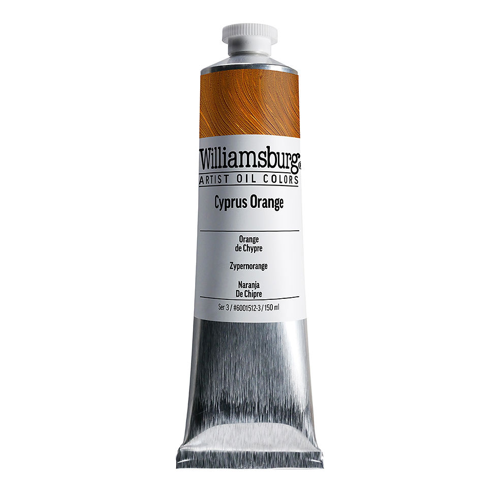 Williamsburg Artist Oil Colour - Cyprus Orange