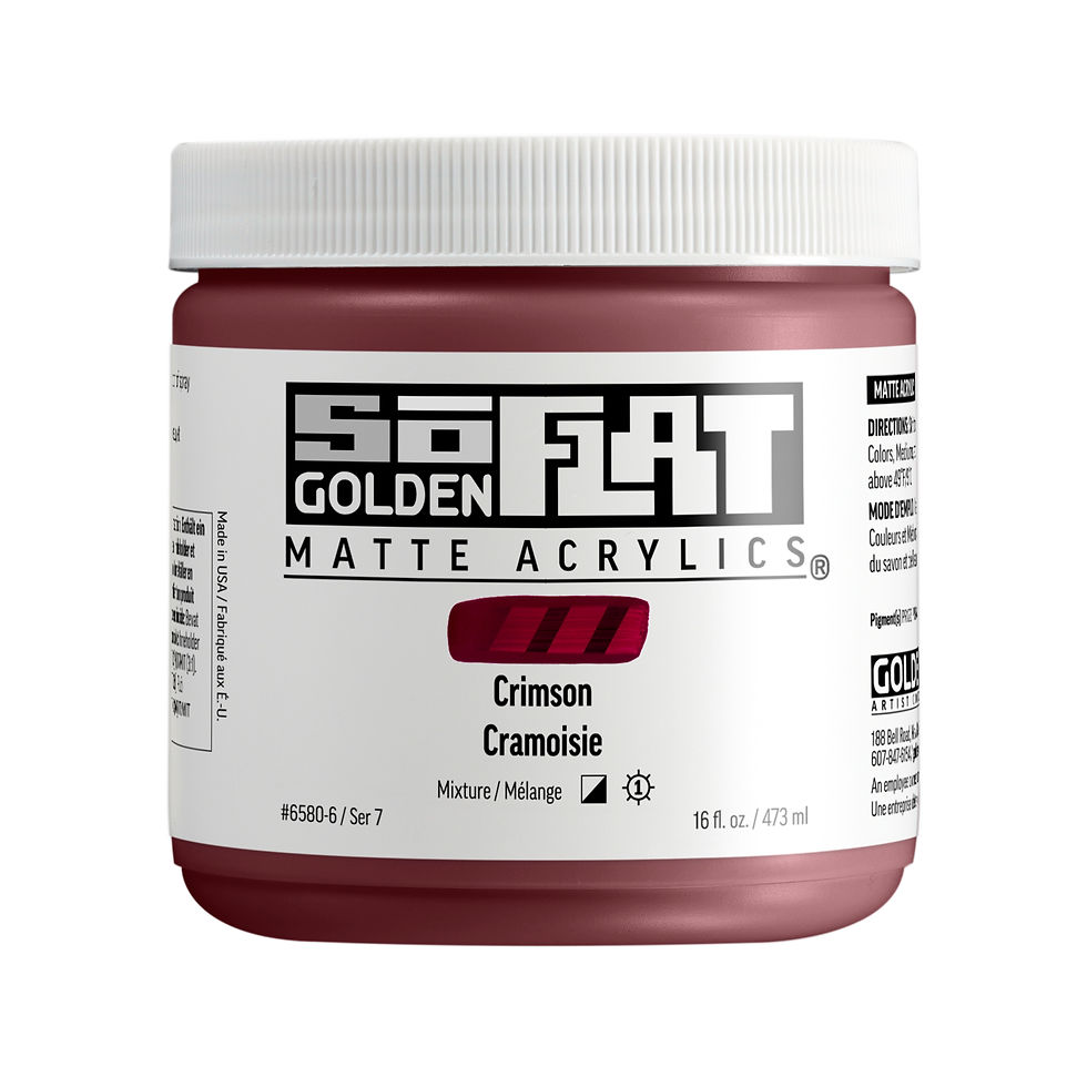 Thumbnail: Golden SoFlat Acrylic - Crimson