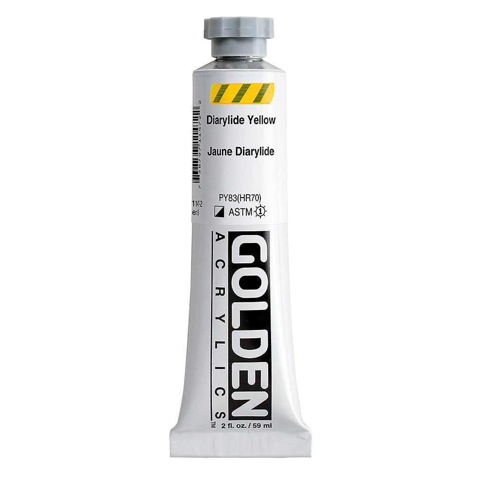 Thumbnail: Golden Heavy Body Acrylic - Diarylide Yellow