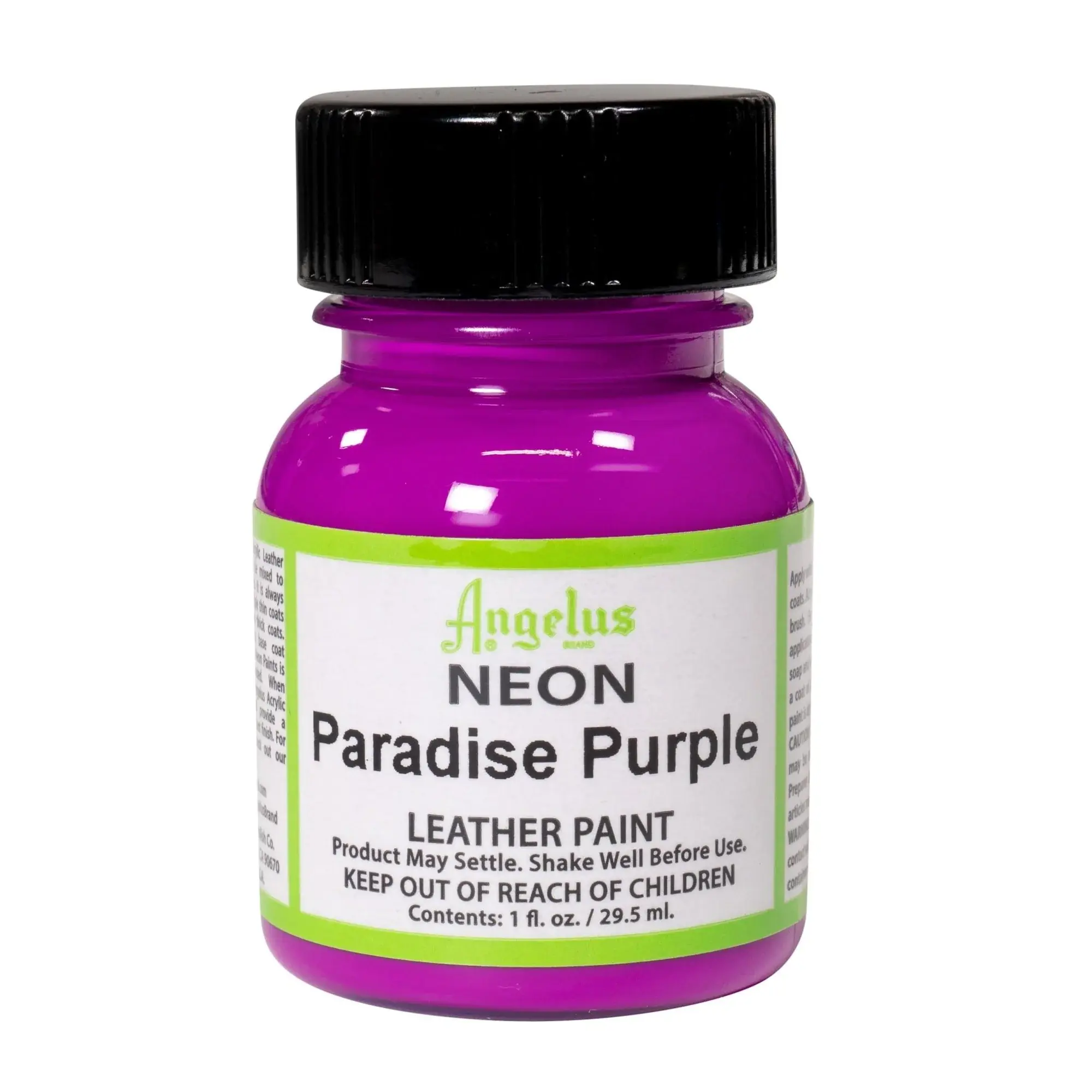 Angelus Neon Acrylic Leather Paints - Paradise Purple