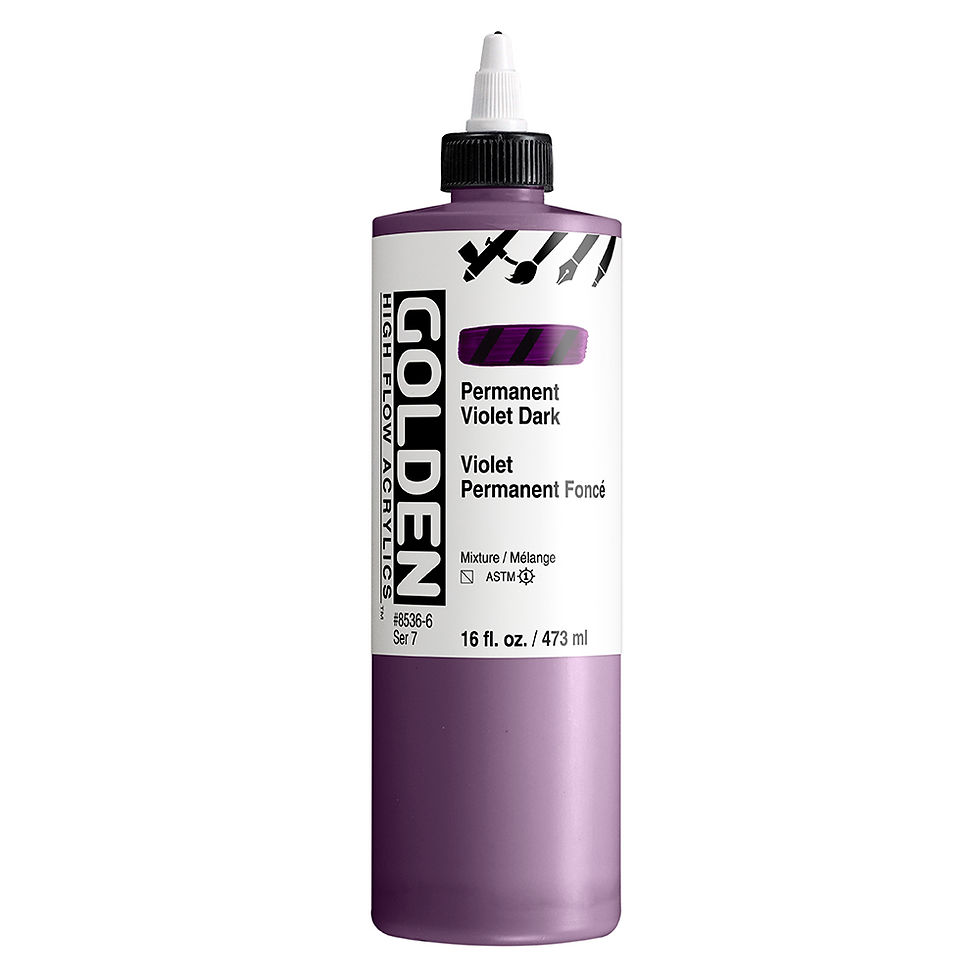 Thumbnail: Golden High Flow Acrylic - Permanent Violet Dark