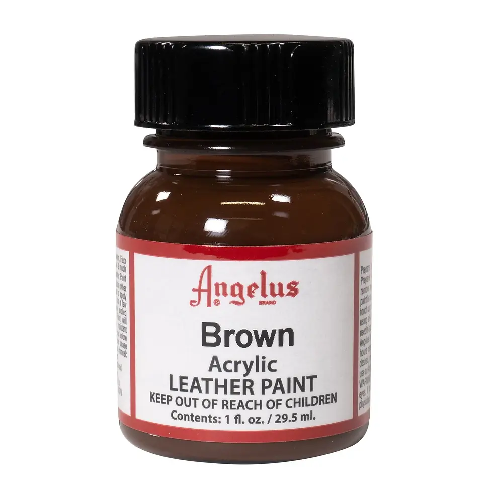 Angelus Leather Acrylic Paint 29ml - Brown